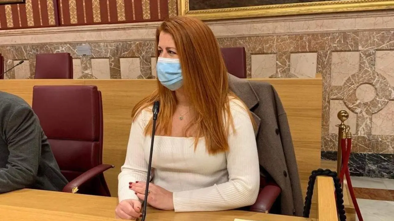 La secretaria general de Podemos Sevilla y concejal en el Ayuntamiento, Susana Serrano. - PODEMOS SEVILLA