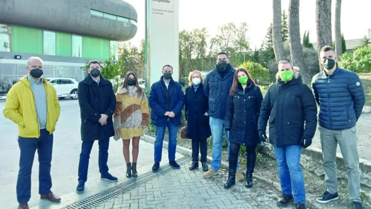 Visita del presidente de CSIF Andaluc&iacute;a a las instalaciones de Salud Responde.  - Viva Ja&eacute;n.
