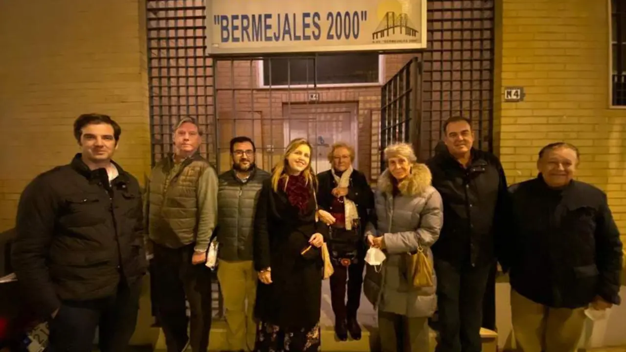 Visita de Vox a Los Bermejales. - VOX