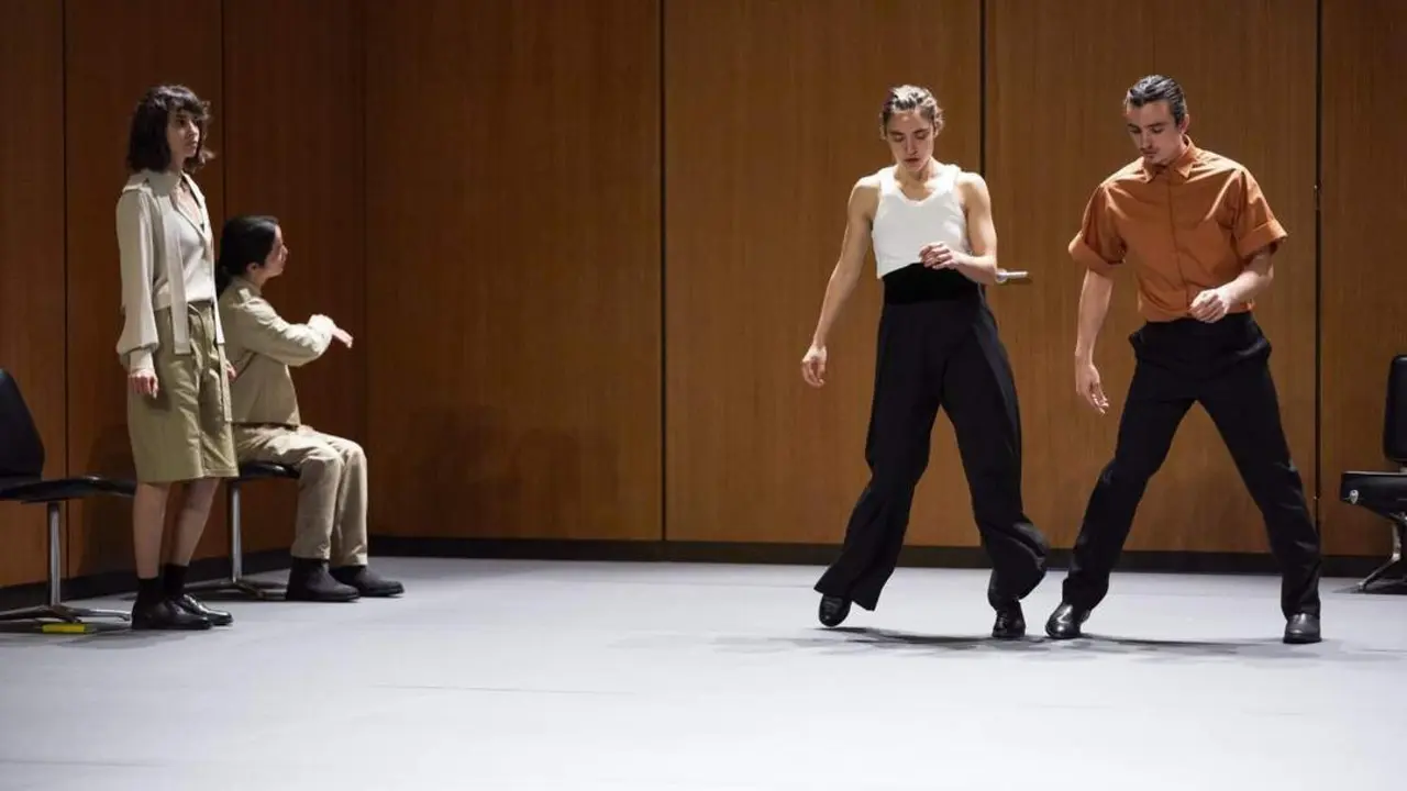 Escena de la obra de danza 'Without references', de la core&oacute;grafa belga Van Acker. - MAGALI DOUGADOS