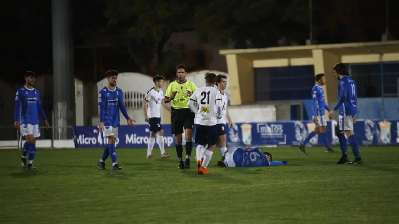 Imagen del encuentro de este mi&eacute;rcoles en el Pedro Garrido entre el Xerez CD y el Pozoblanco. - Cristo Garc&iacute;a