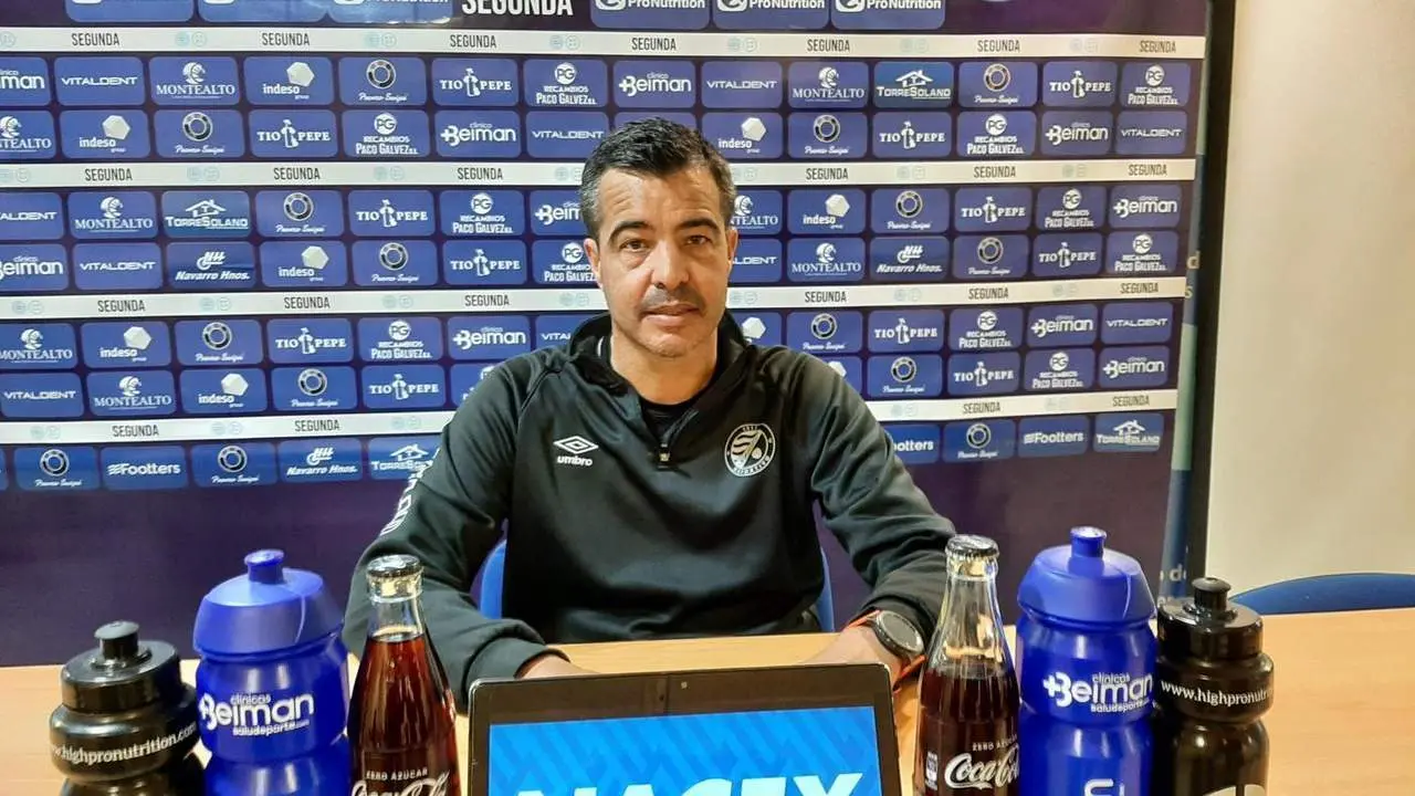 Jos&eacute; P&eacute;rez Herrera, este viernes en rueda de prensa. - Viva Jerez