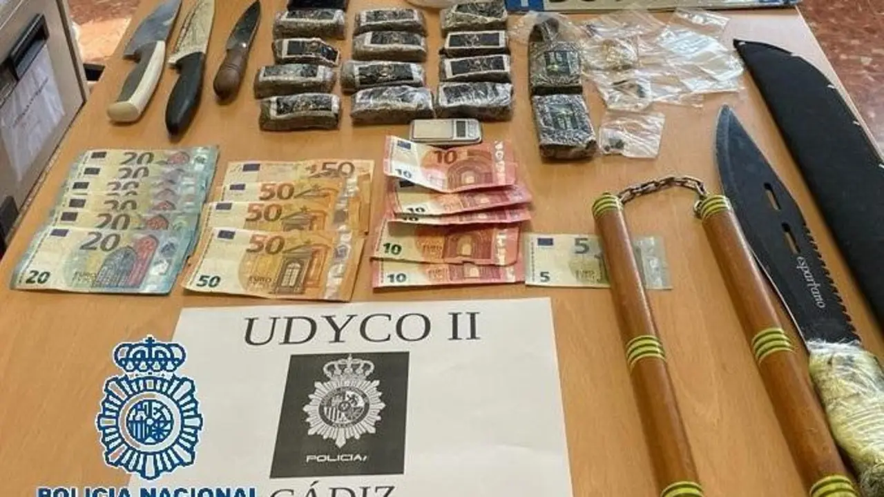 Droga intervenida. - Polic&iacute;a Nacional