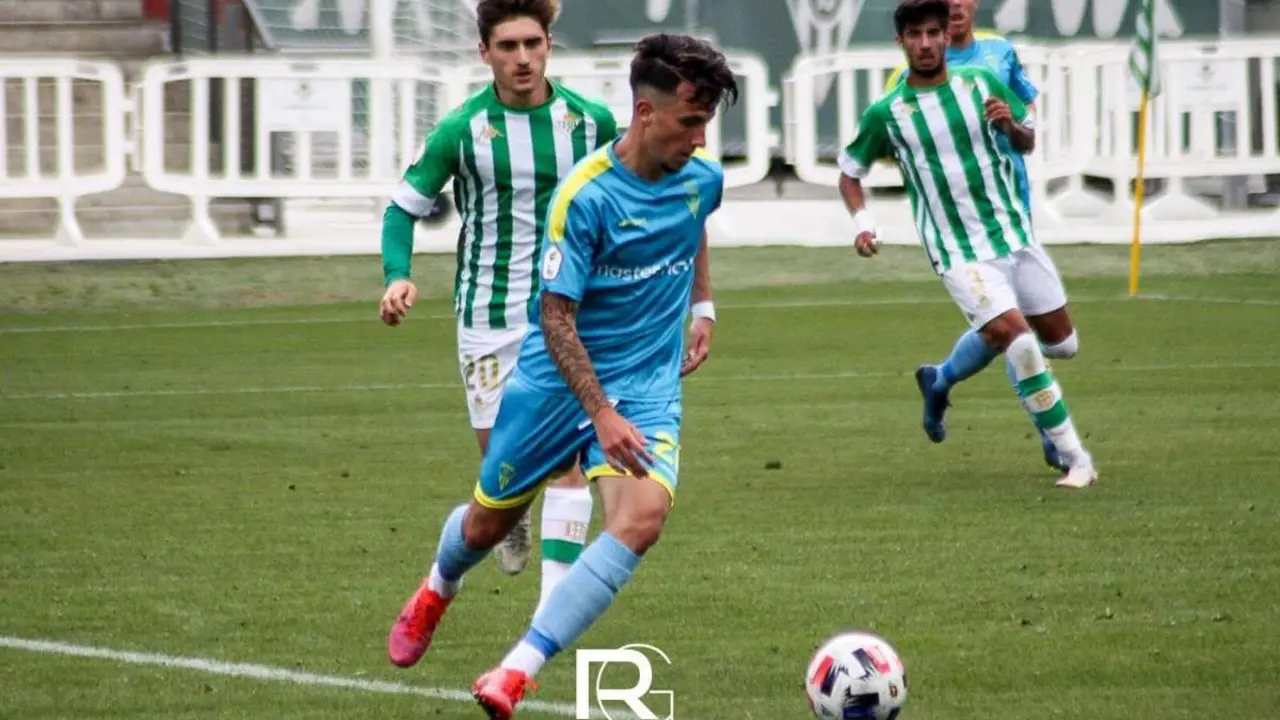 Ram&oacute;n Garc&iacute;a, con la camiseta del Algeciras CF. - Twitter Ram&oacute;n Garc&iacute;a