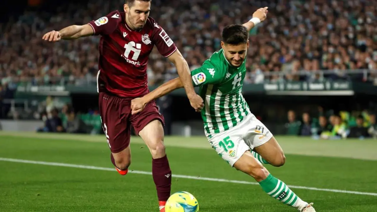 Imagen del Real Betis - Real Sociedad. - efe