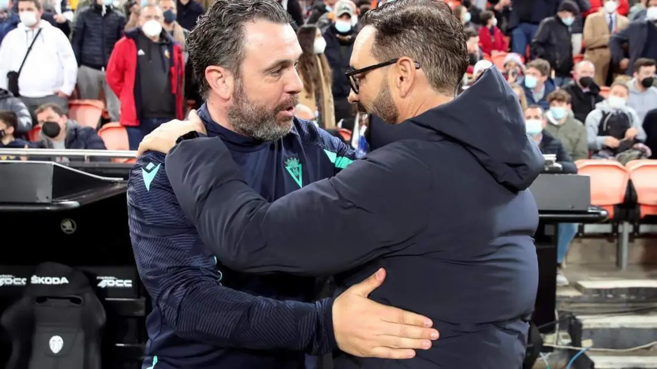 Sergio Gonz&aacute;lez y Bordal&aacute;s, antes del partido. - EFE