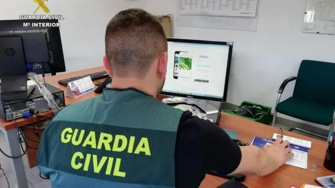 Un agente de la Guardia Civil en foto de archivo. - GUARDIA CIVIL