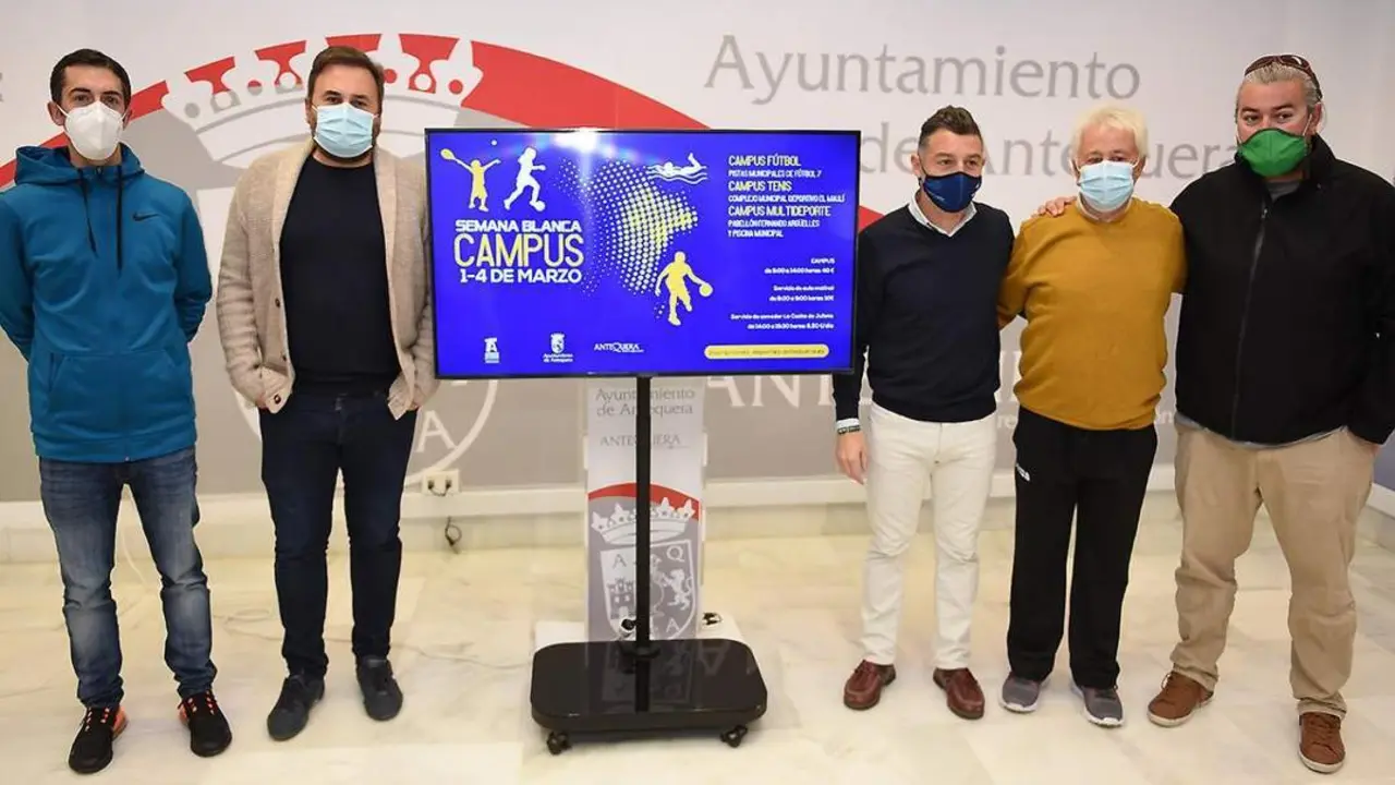 El &Aacute;rea de Deportes promueve el desarrollo de tres campus deportivos en la semana blanca. - Ayto. Antequera