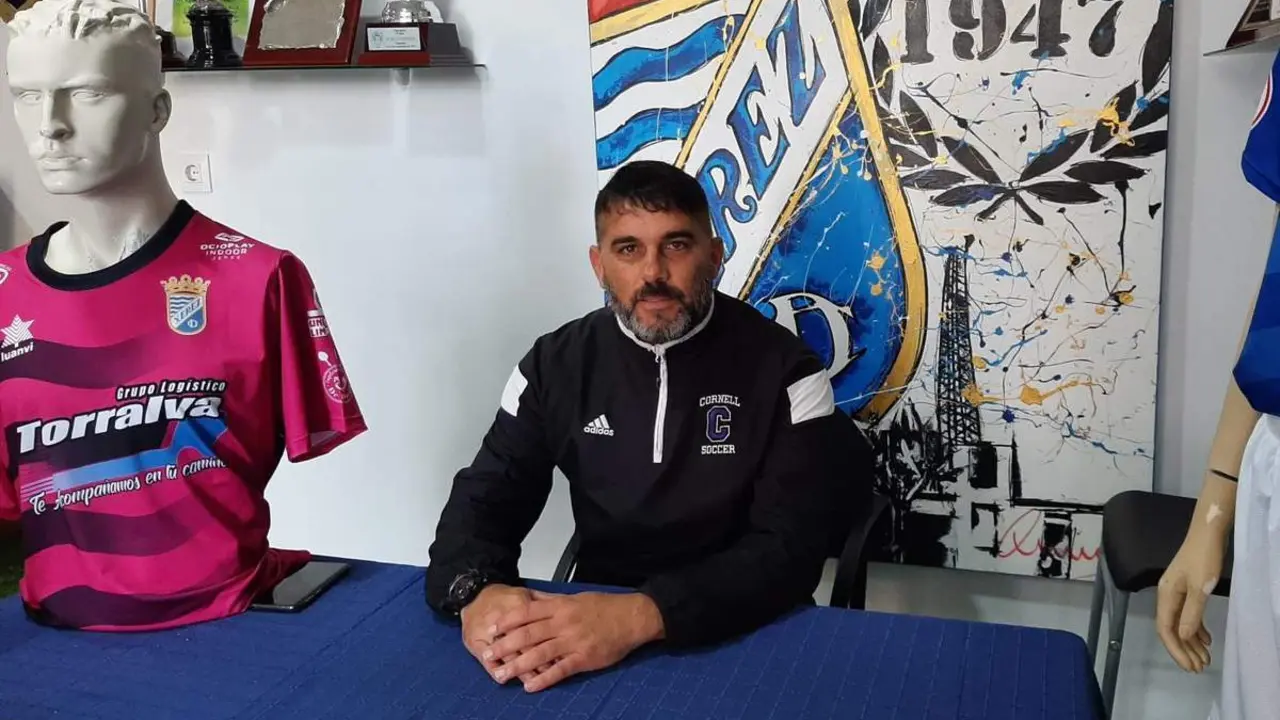 Emilio Fajardo, este viernes en rueda de prensa. - Viva Jerez