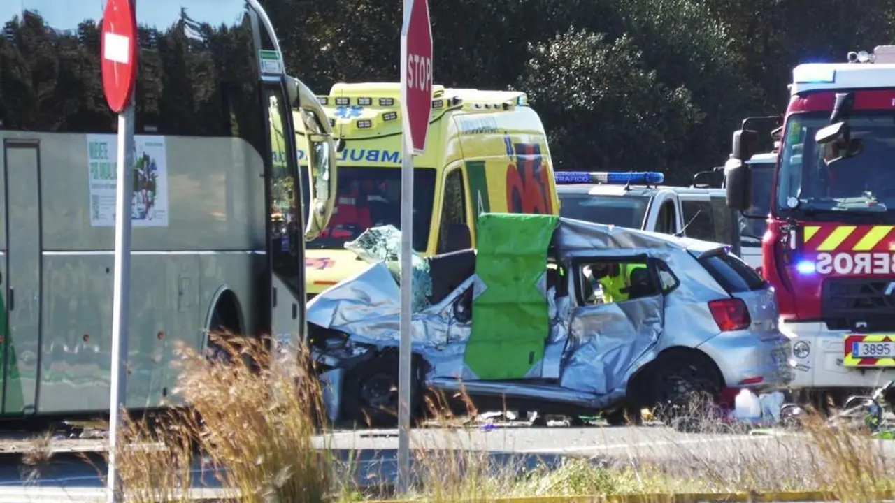 Imagen de archivo de un accidente. | EFE