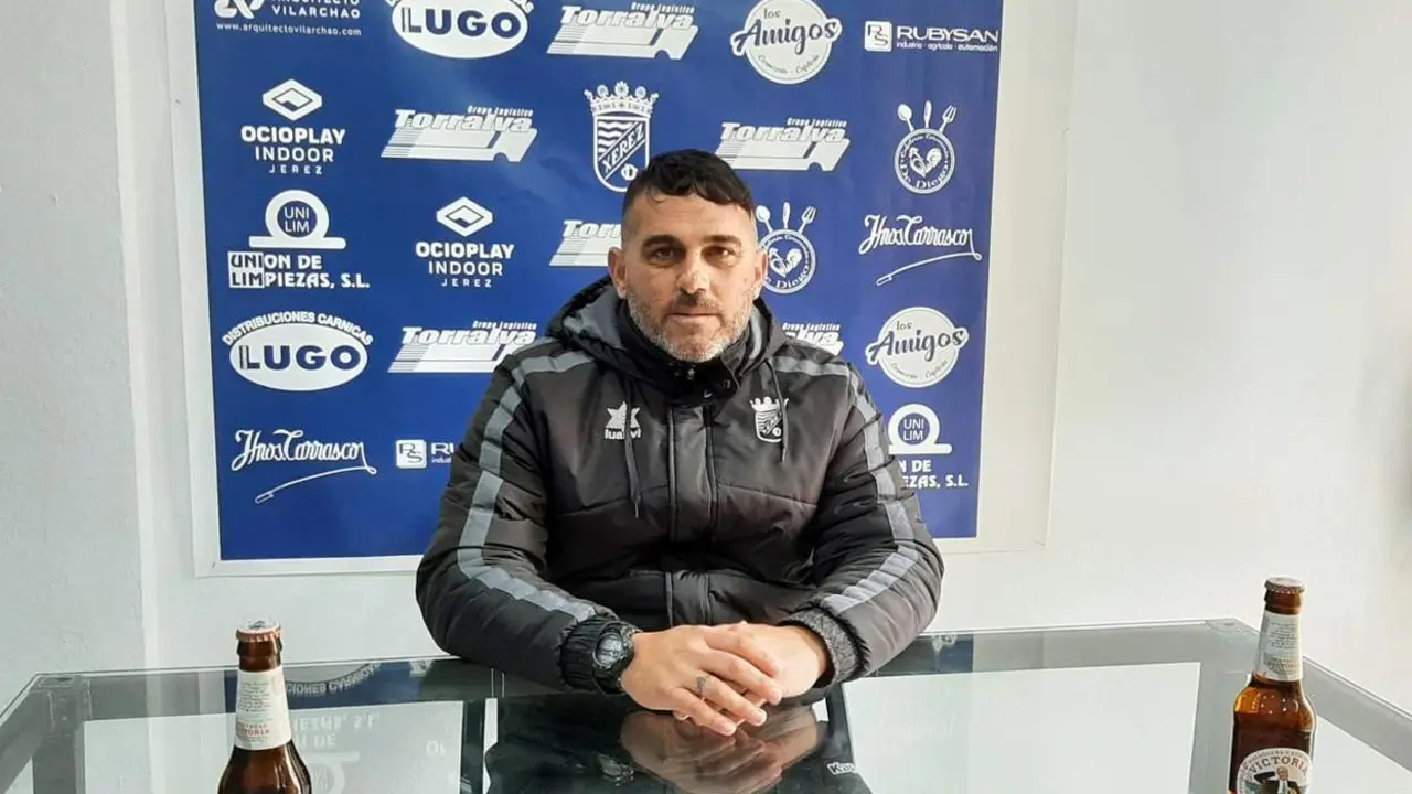 Emilio Fajardo, este viernes en rueda de prensa. - Viva Jerez