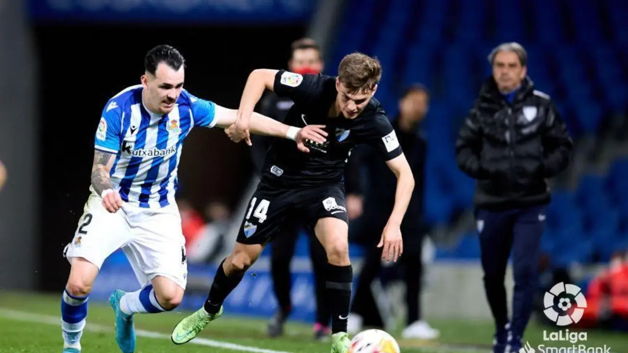 El M&aacute;laga no fue capaz de generar ocasiones ni reaccionar al 2-0. - LaLiga