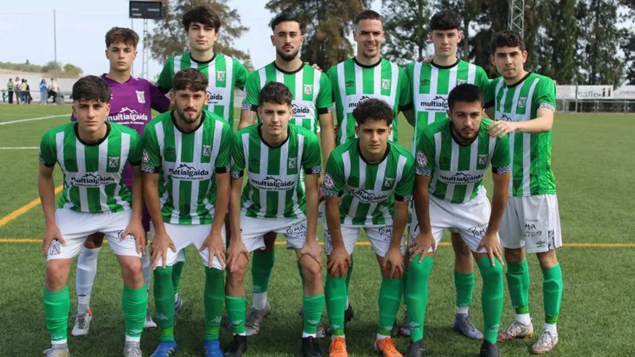 Once inicial que present&oacute; el equipo juvenil A del Atl&eacute;tico Sanluque&ntilde;o ante el Sporting Atl&eacute;tico de Ceuta - ASCF