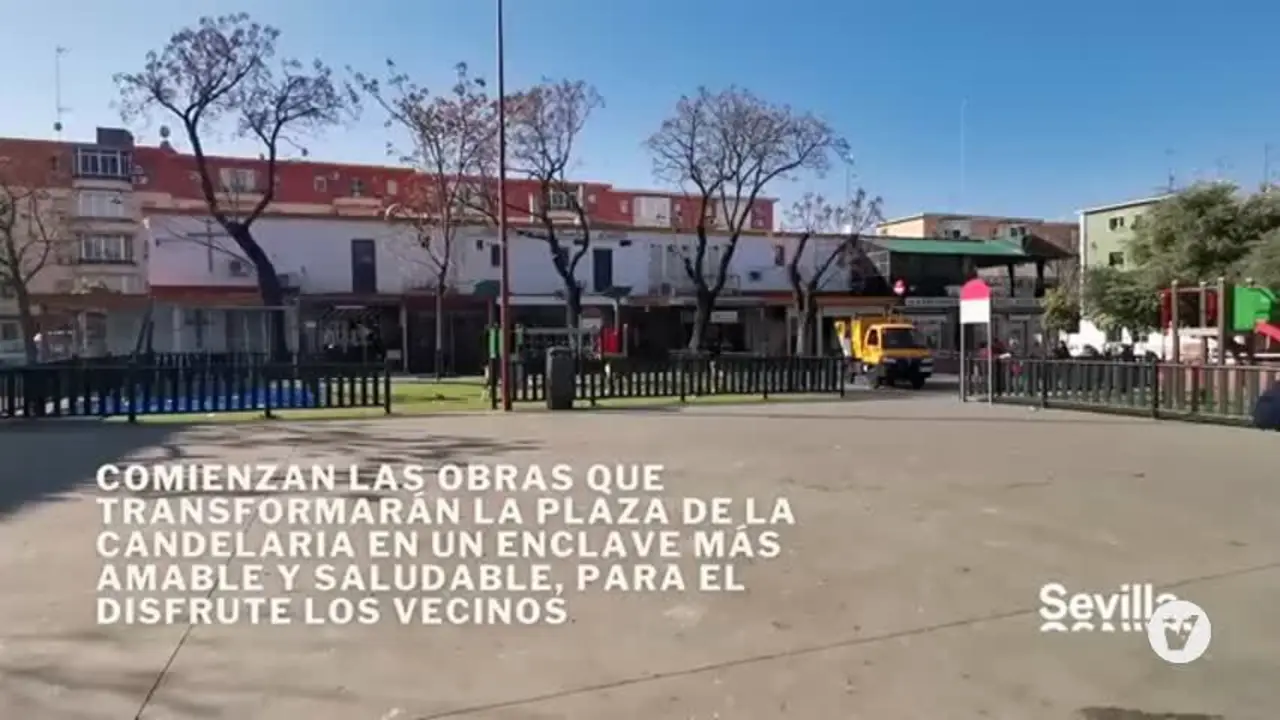 Sevilla inicia la reurbanizaci&oacute;n de la Plaza de la Candelaria y su peatonalizaci&oacute;n
