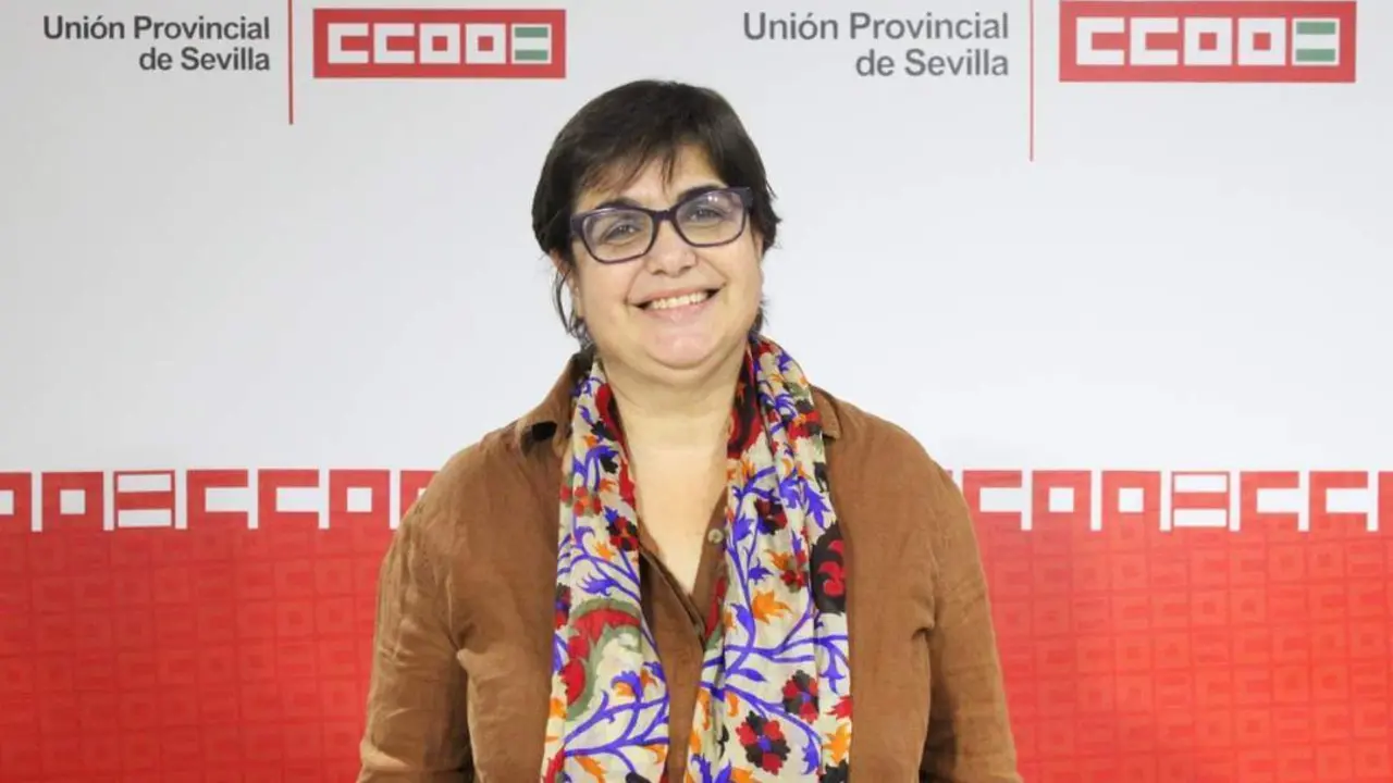 Pepa Bermudo Bejarano, secretaria de Mujer e Igualdad de CCOO Sevilla. - CCOO