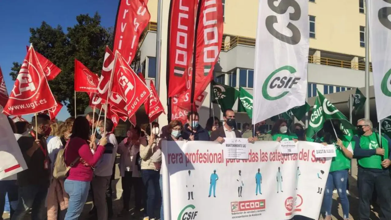 Imagen de archivo de una protesta. - CCOO