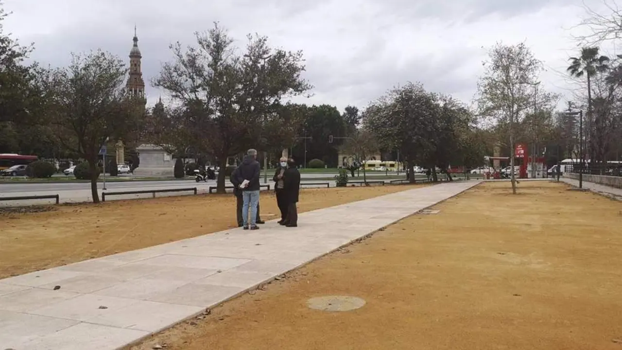 Visita al solar. - AYUNTAMIENTO DE SEVILLA
