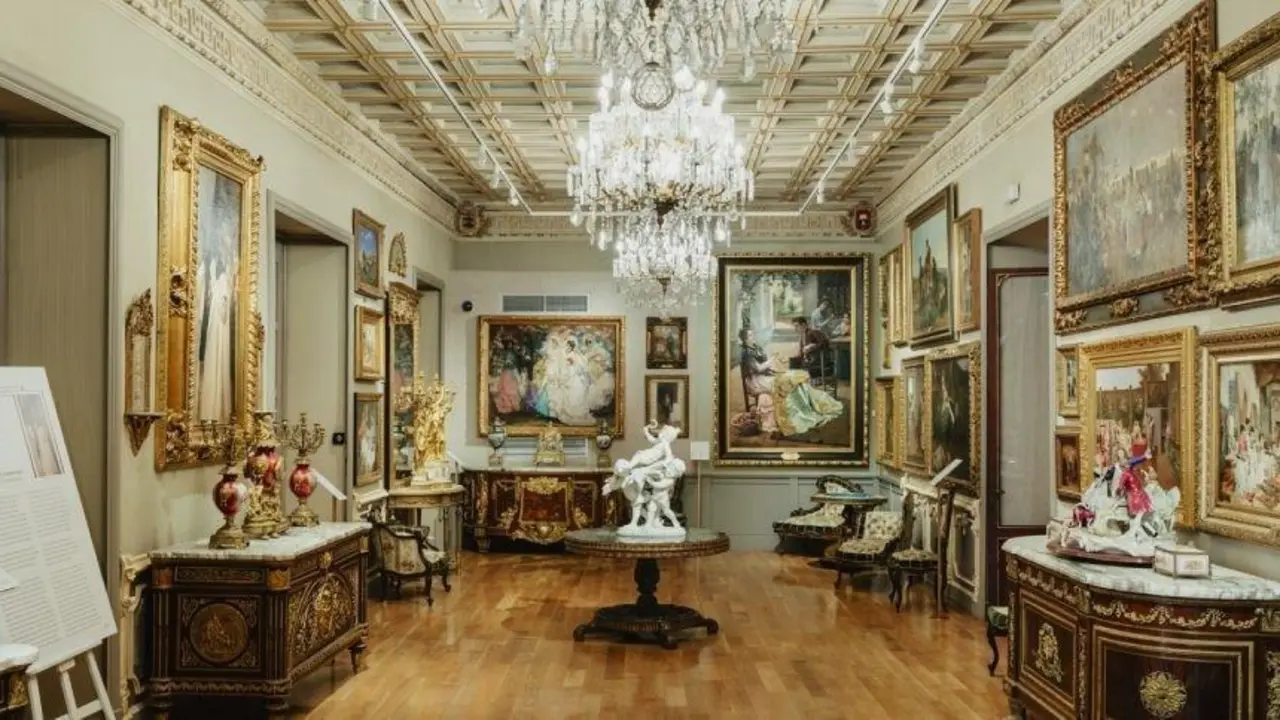 Colecci&oacute;n de arte de Mariano Bellver y Dolores Mej&iacute;as en la Casa Fabiola.  - AYTO