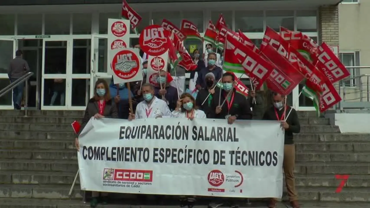 Reclaman desde Jerez la equiparaci&oacute;n salarial de empleados del SAS