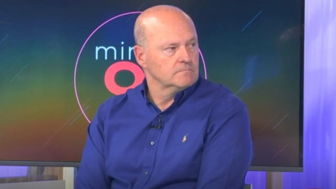 El exentrenador del Real Betis, Pepe Mel, durante su entrevista en Minuto91 de 7TV Sevilla. - 7tvsevilla