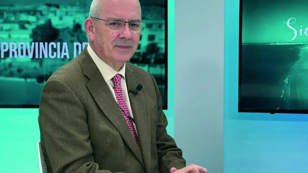Javier S&aacute;nchez Rojas, durante la entrevista en el espacio Siente C&aacute;diz - Rafael Dom&iacute;nguez