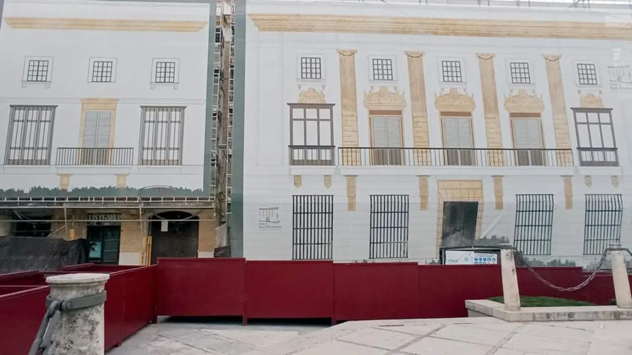 Fachada del palacio de la condesa de Casares.  - F. L&oacute;pez