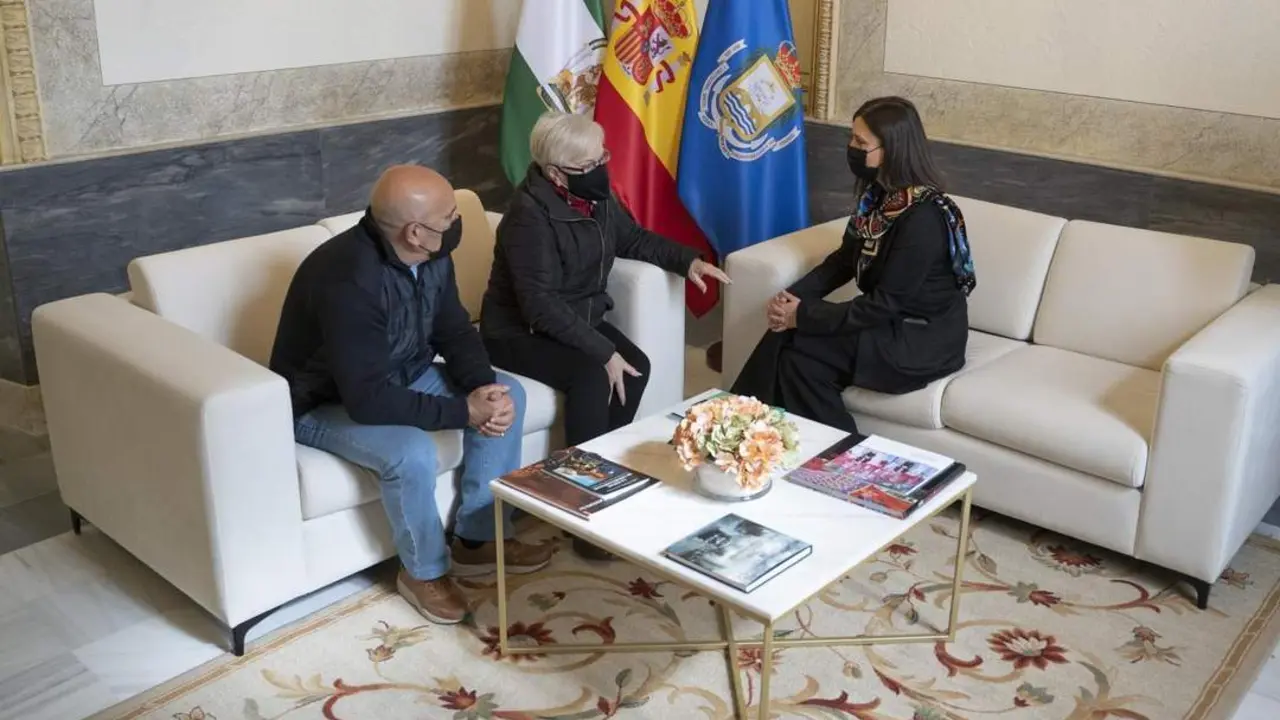 Reuni&oacute;n en la Alcald&iacute;a. - 