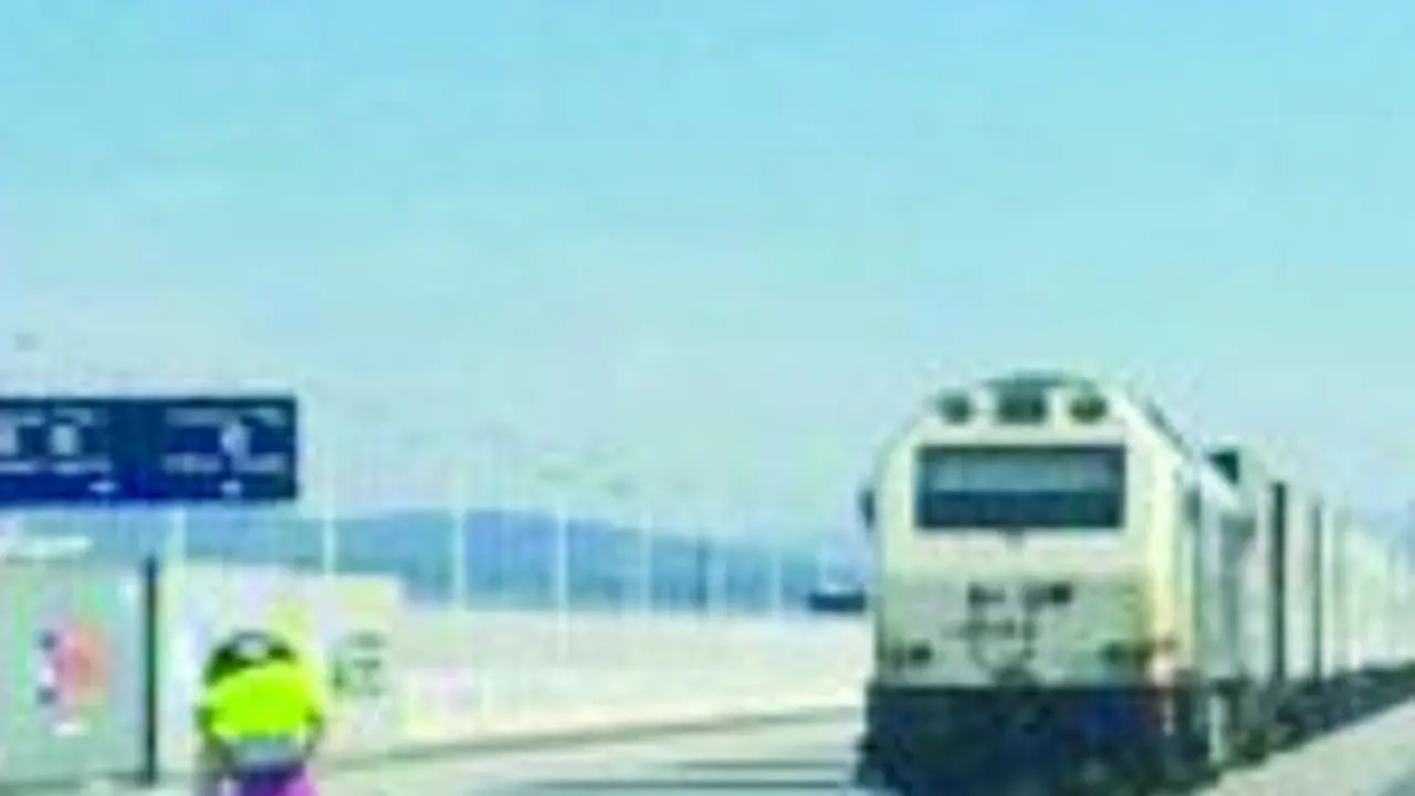 La terminal ferroviaria actual del puerto de Algeciras. - AI