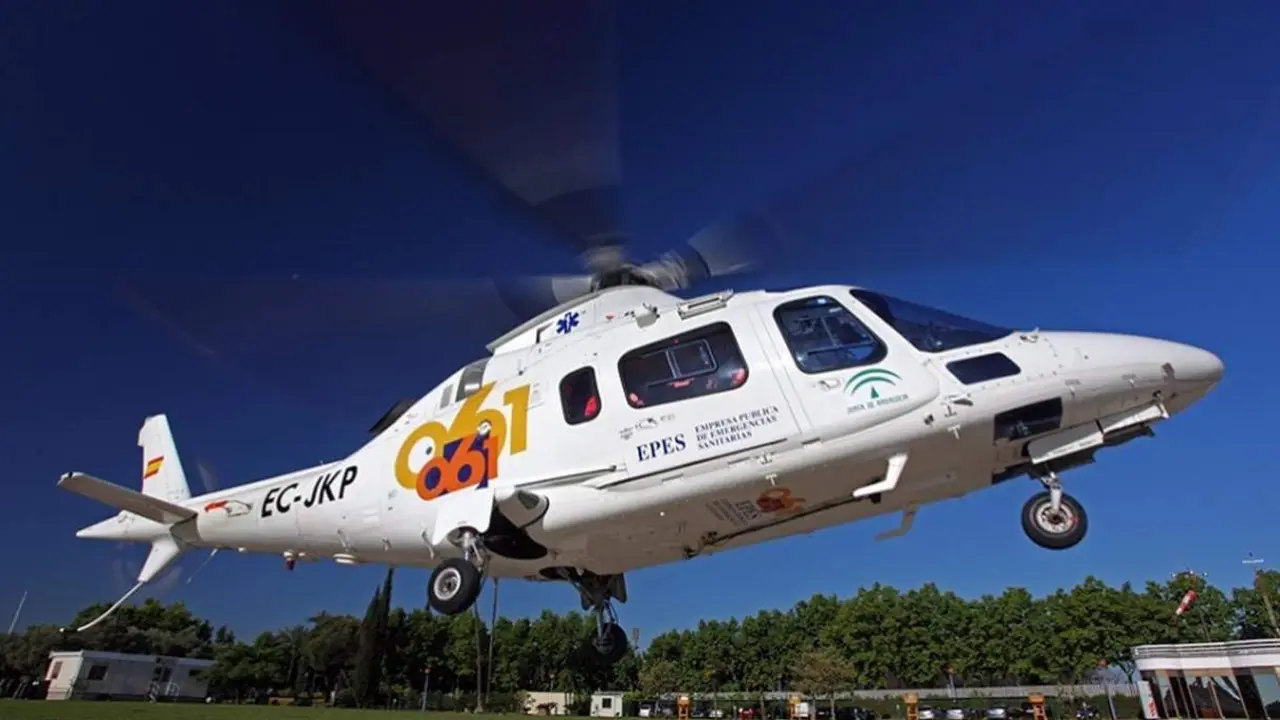 Helic&oacute;ptero del 061. - SERVICIO 112