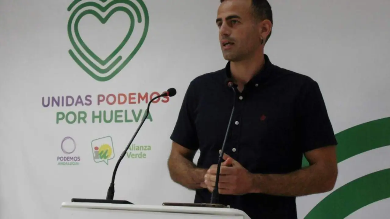 El diputado de Unidas Podemos en el Congreso de los Diputados, Miguel &Aacute;ngel Bustamante. - VH