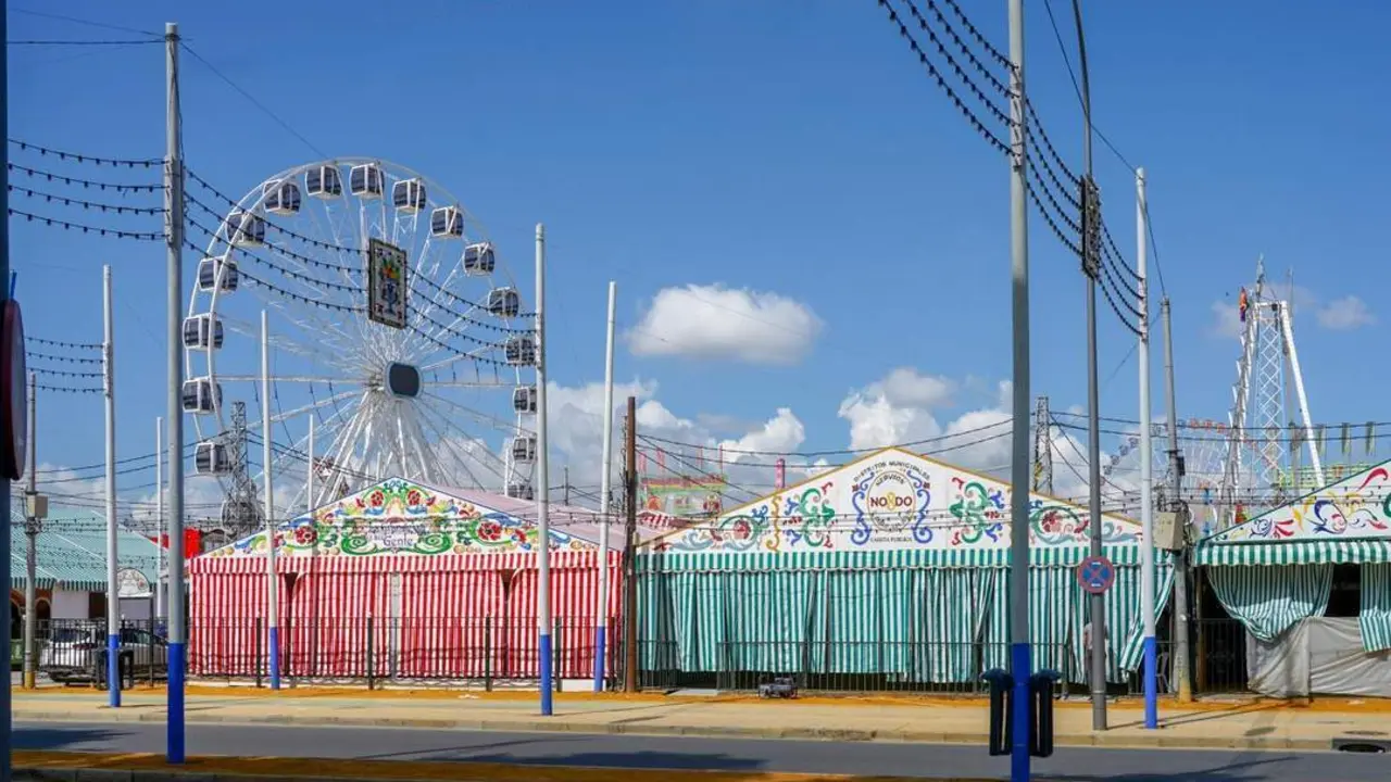 Recinto de la Feria de Abril de Sevilla, imagen de archivo. - EDUARDO BRIONES / EP