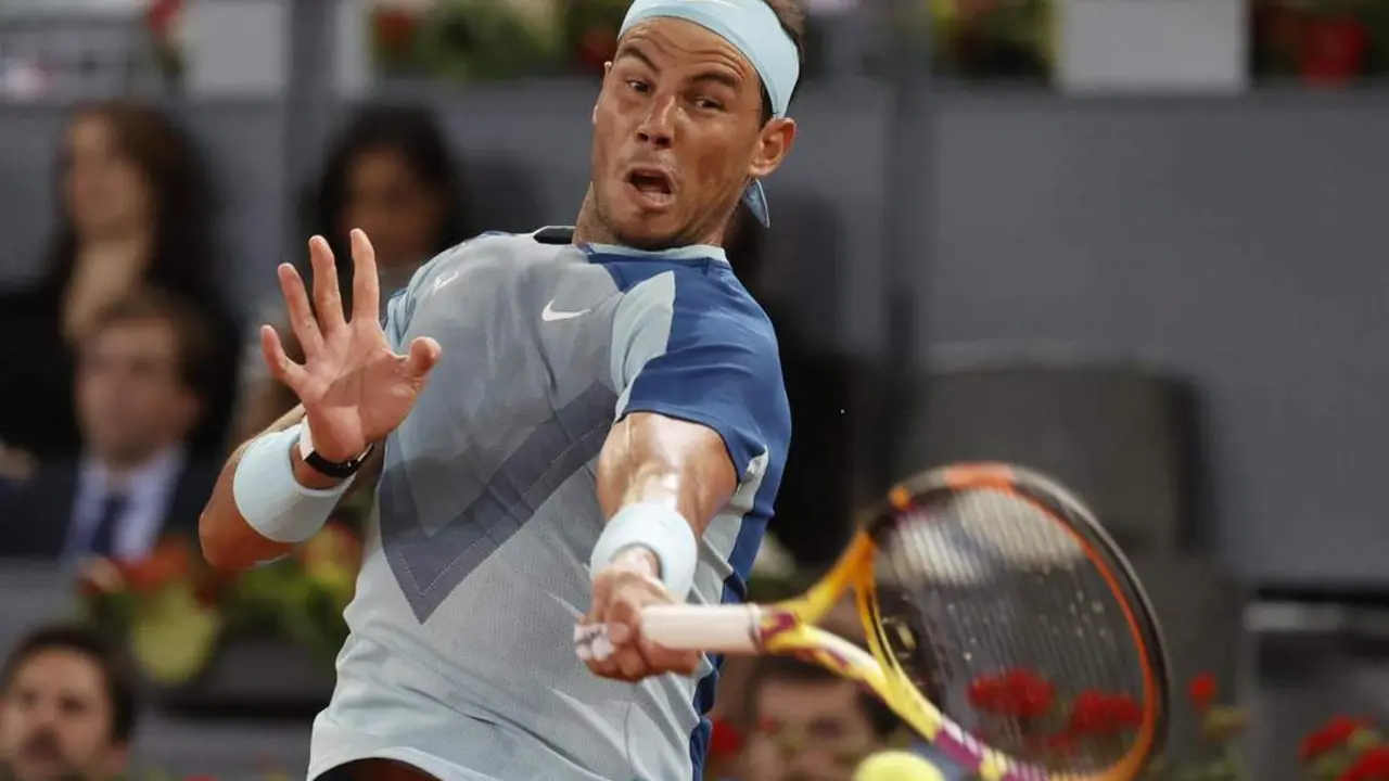 Rafa Nadal, en Madrid. - EFE