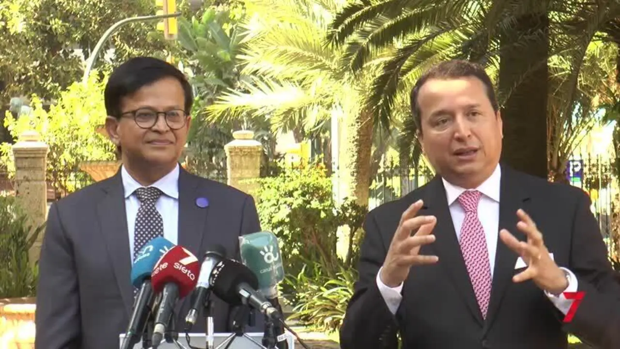 El secretario de la ONU visita la Casa de las Naciones Unidas de M&aacute;laga