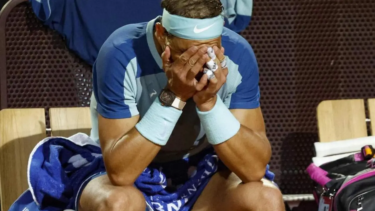 Nadal en Roma. - EFE
