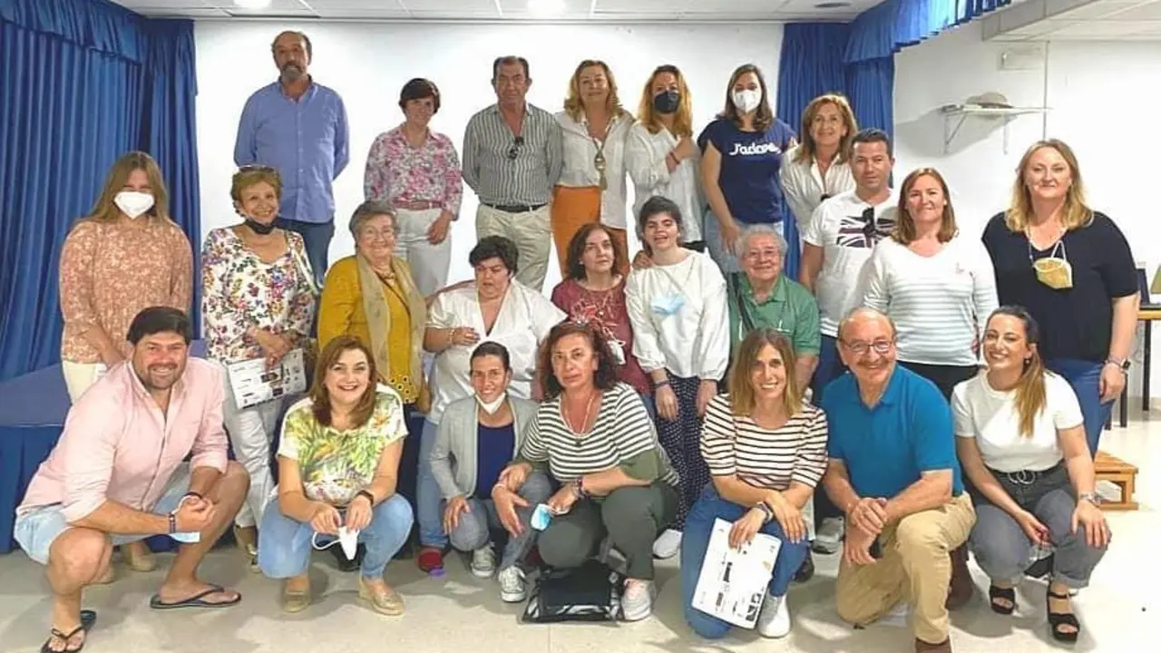 Participantes en la convivencia. - 
