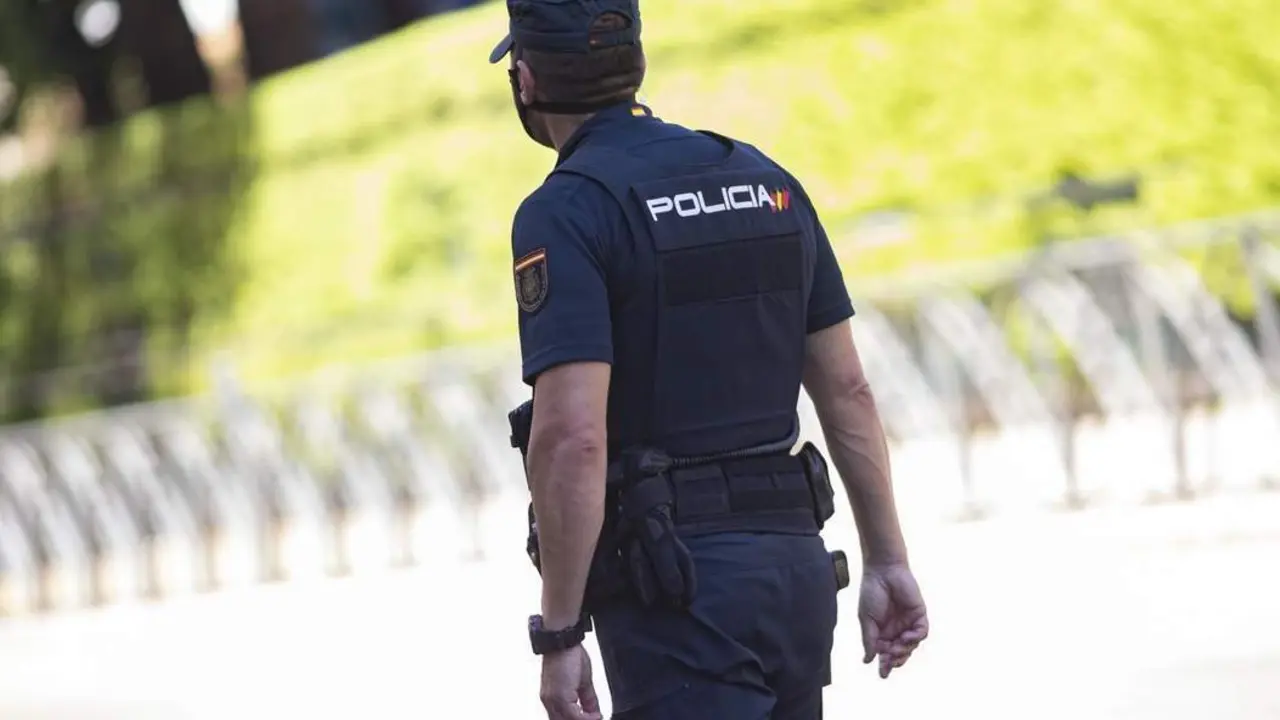 Un agente de la Polic&iacute;a Nacional, de espaldas. - Europa Press