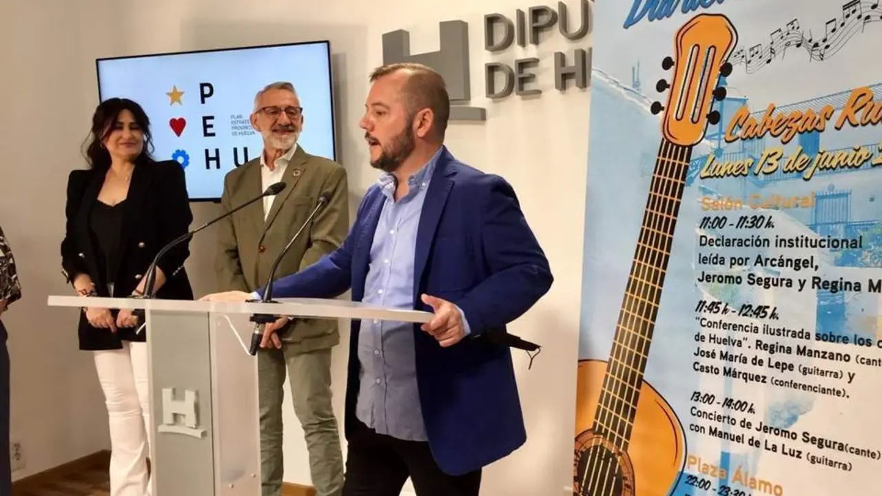 Presentaci&oacute;n de los actos del D&iacute;a del Fandando de la Provincia de Huelva. - VH