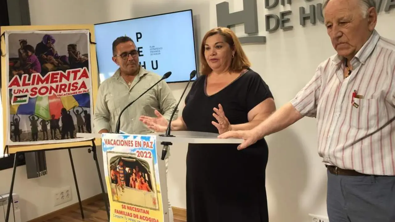 Presentaci&oacute;n del programa 'Vacaciones en paz' en la provincia de Huelva. - VH