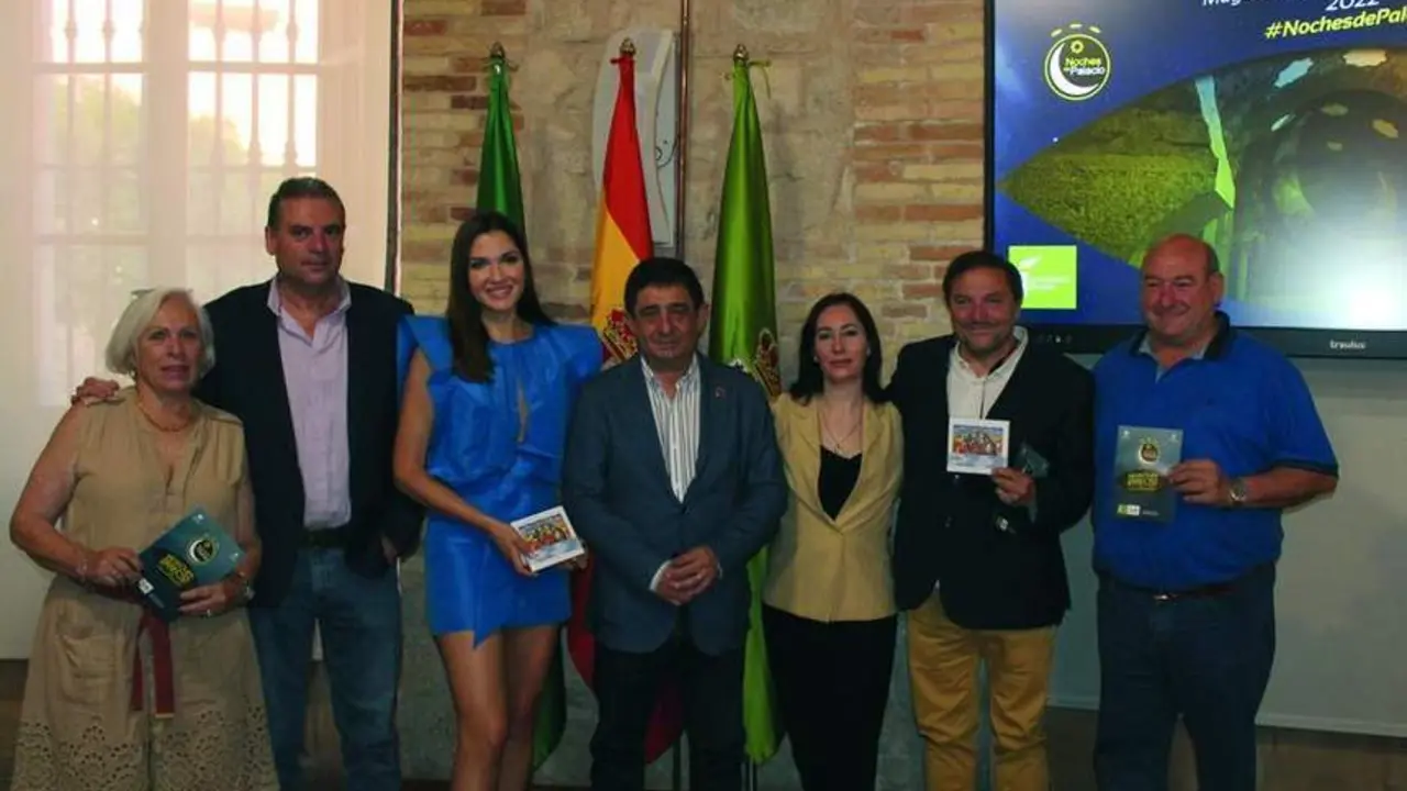 Autoridades, artistas y miembros de la Asociaci&oacute;n ALES en la presentaci&oacute;n, en Diputaci&oacute;n.   - Viva Ja&eacute;n.