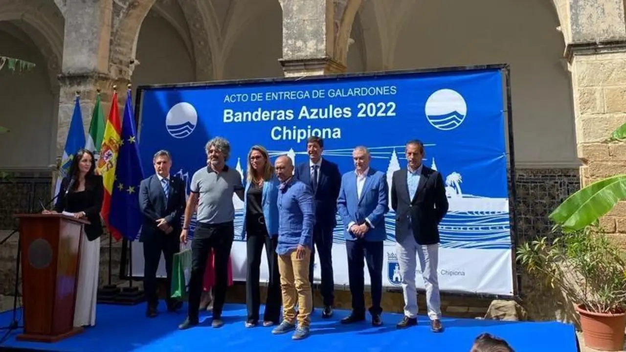 Acto de entrega de las Banderas Azules. - A.I.