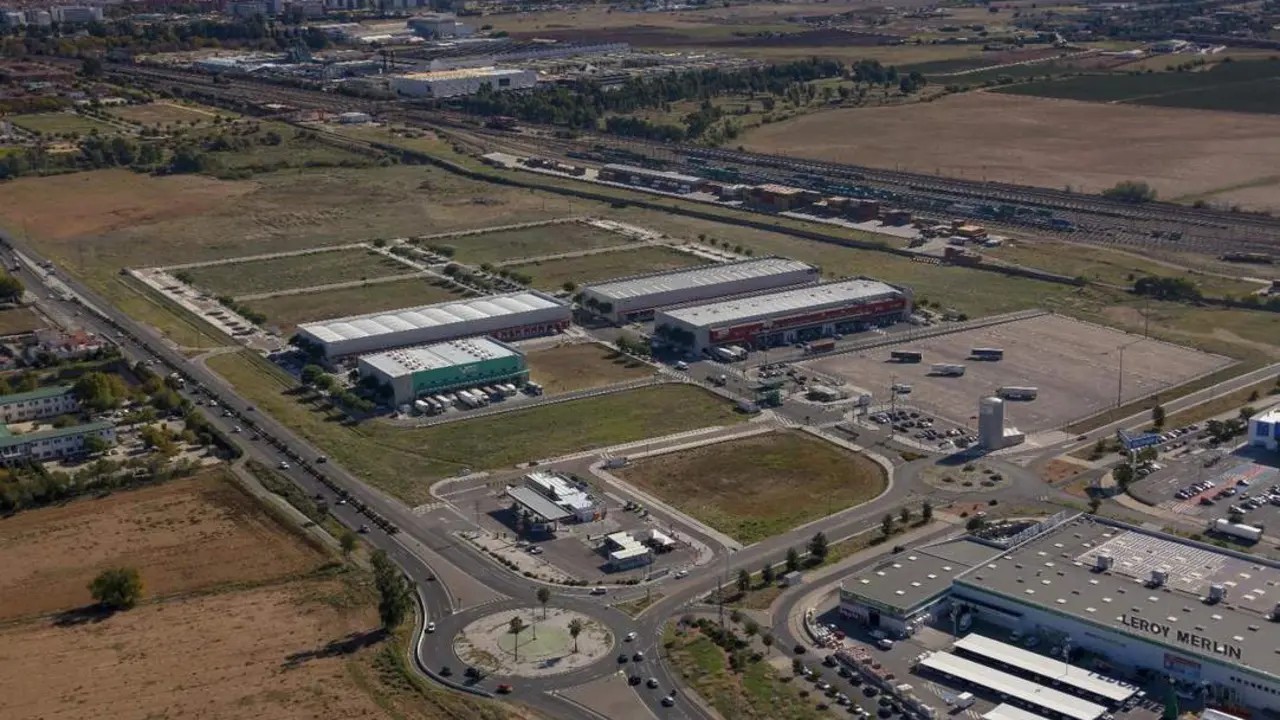 Vista a&eacute;rea del &Aacute;rea Log&iacute;stica de C&oacute;rdoba. - Europa Press
