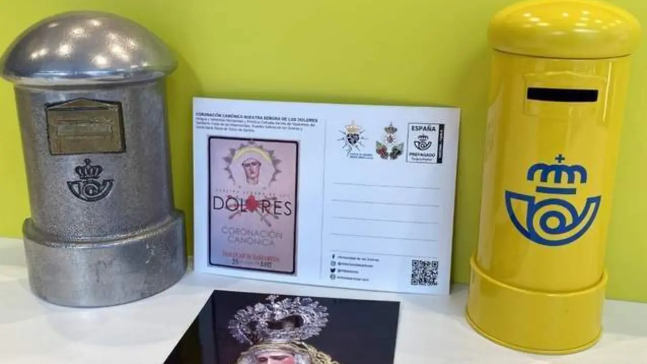 Tarjeta prefranqueada de Nuestra Se&ntilde;ora de Los Dolores. - Informaci&oacute;n.