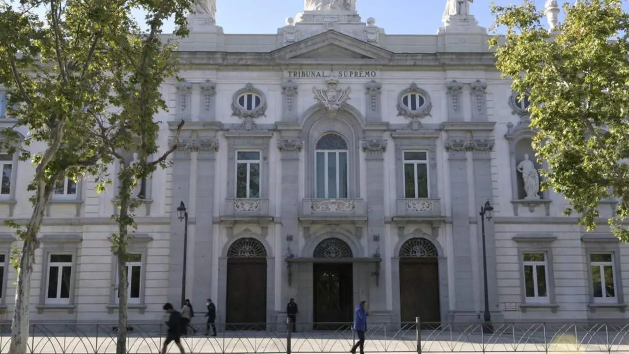 Fachada del Tribunal Tribunal Supremo. - &Oacute;scar Ca&ntilde;as/Europa Press