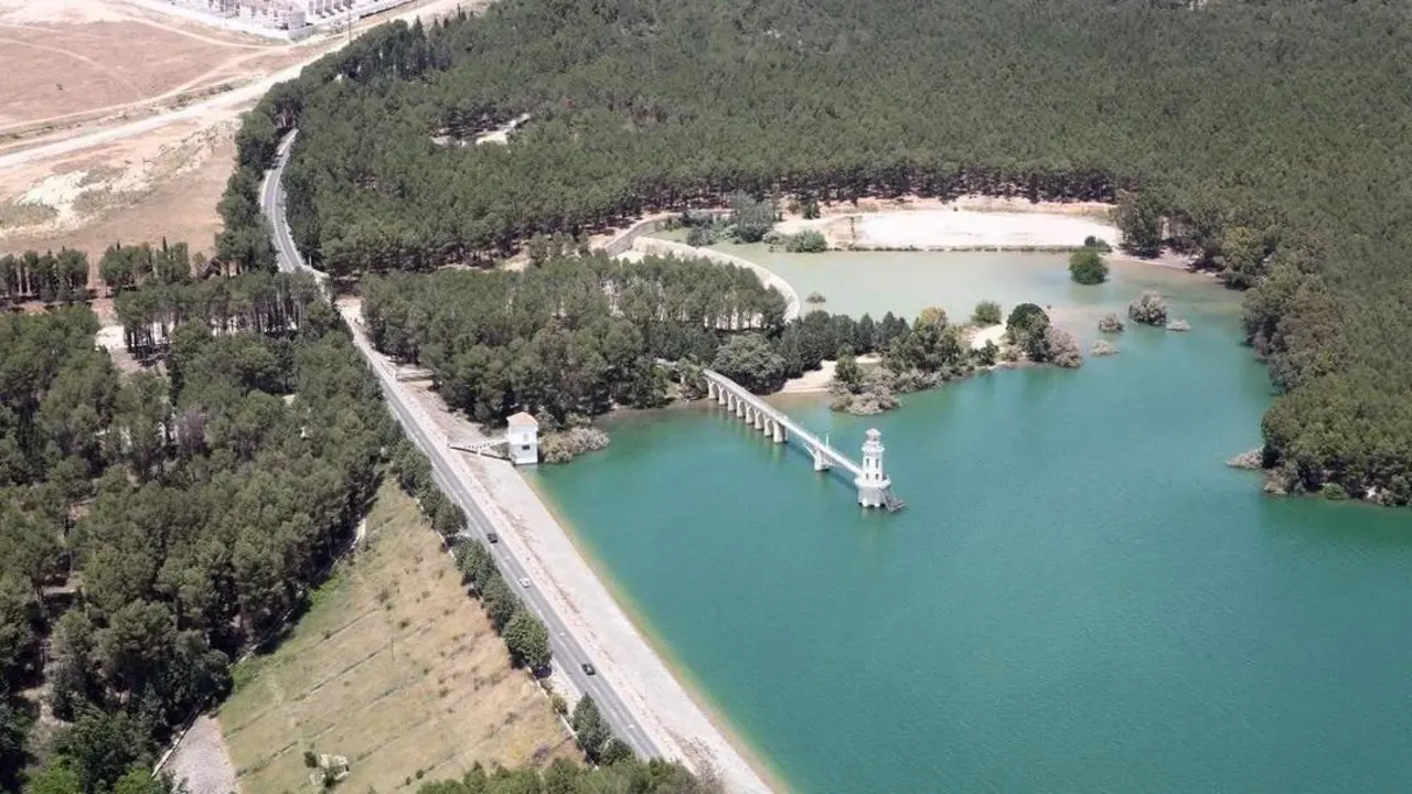 Embalse del Cubillas, en Granada. - ep
