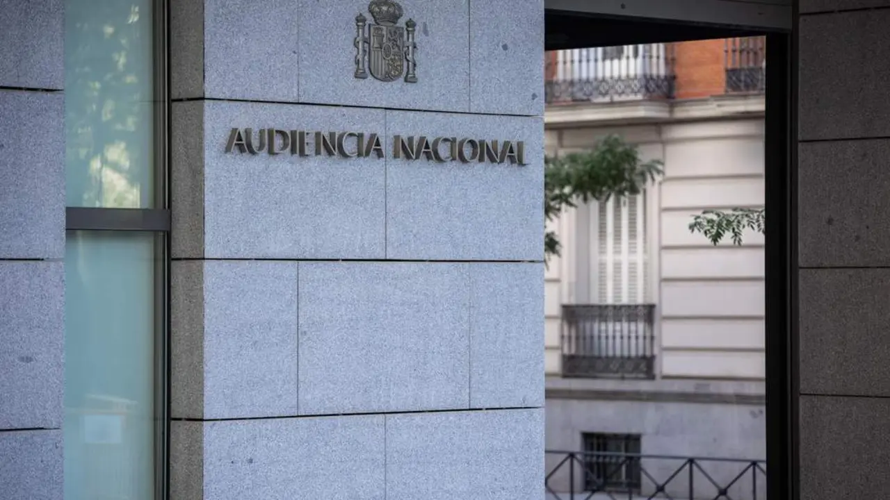 Entrada a la Audiencia Nacional, en Madrid. - Europa Press