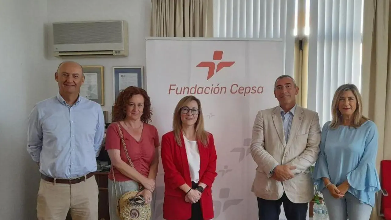 Encuentro de Fundaci&oacute;n Cepsa y la Junta. - A. I.