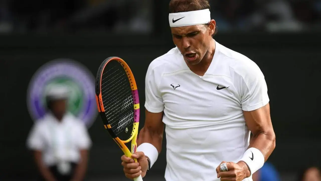 Nadal en Wimbledon. - EFE