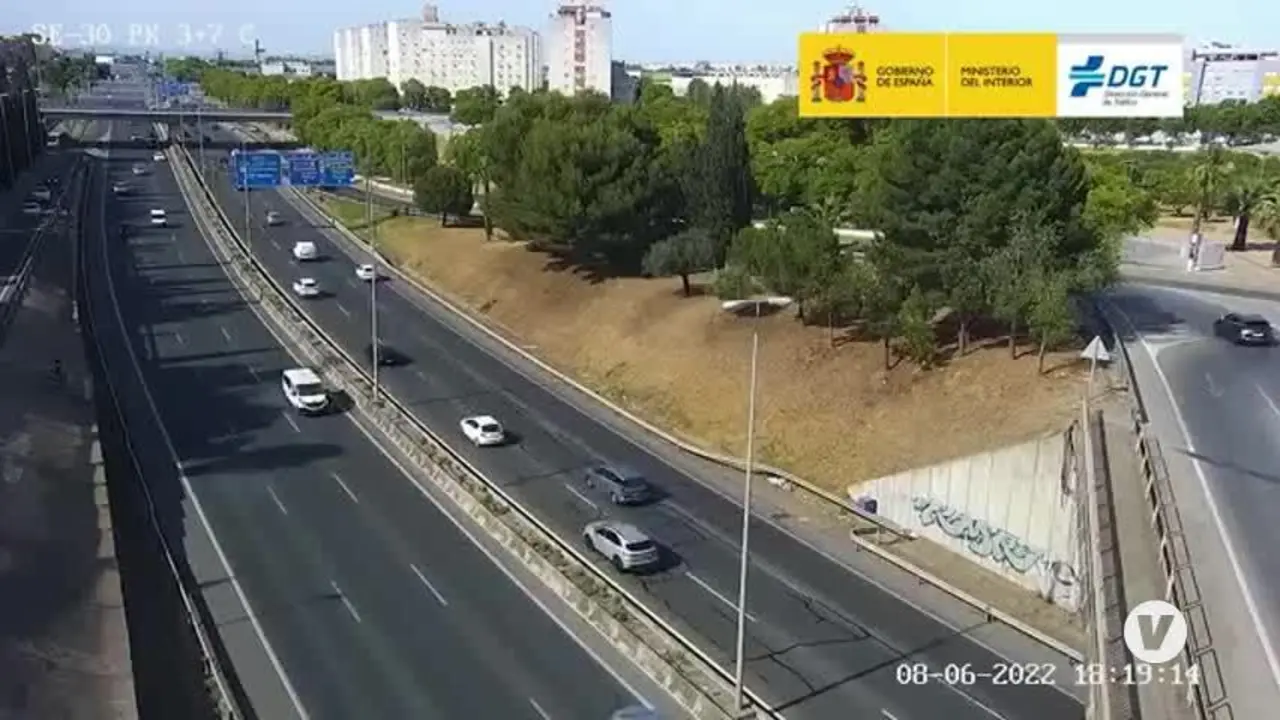 Detenido en Sevilla tras atropellar a un motociclista y huir sin auxiliarle