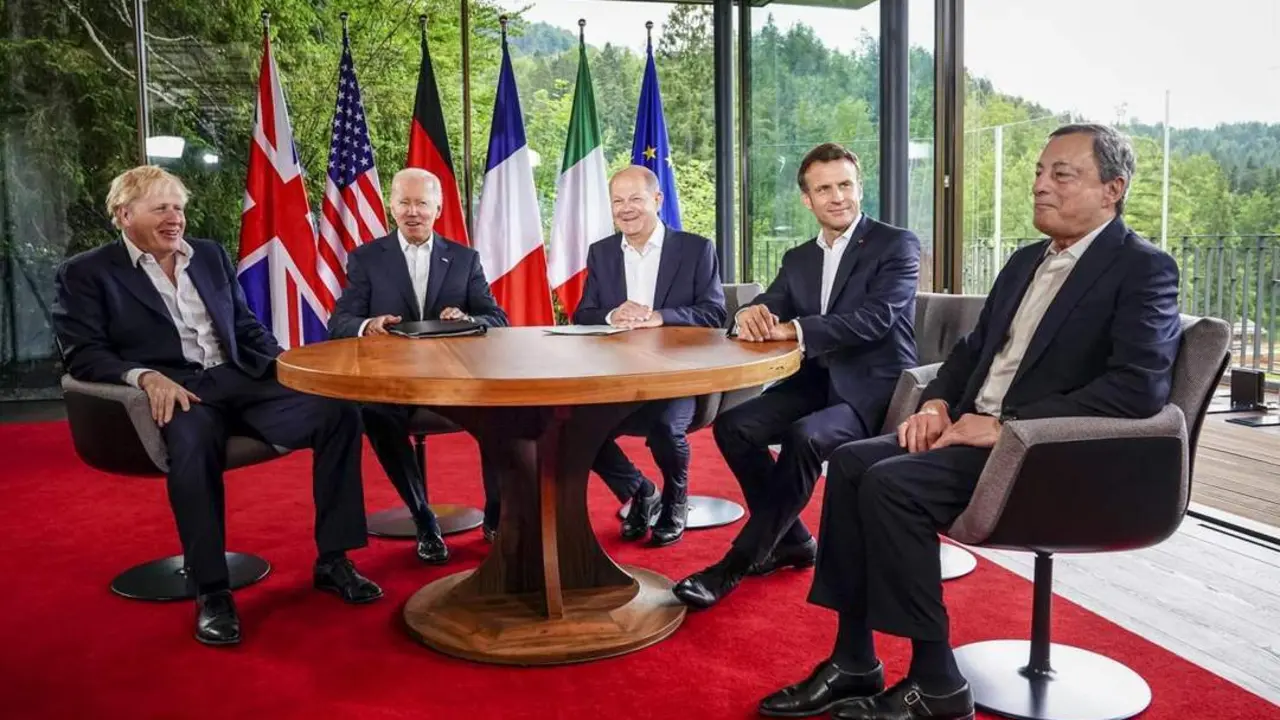 Cumbre del G7 en el Castillo de Elmau. - EFE