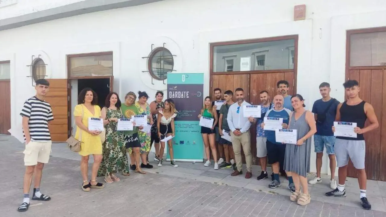 Participantes en los cursos. - A.I.